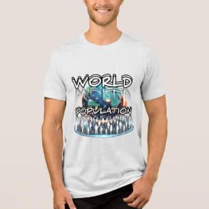 Bella+Canvas Tri-blend T-Shirt, Solid Black Trible T Shirt