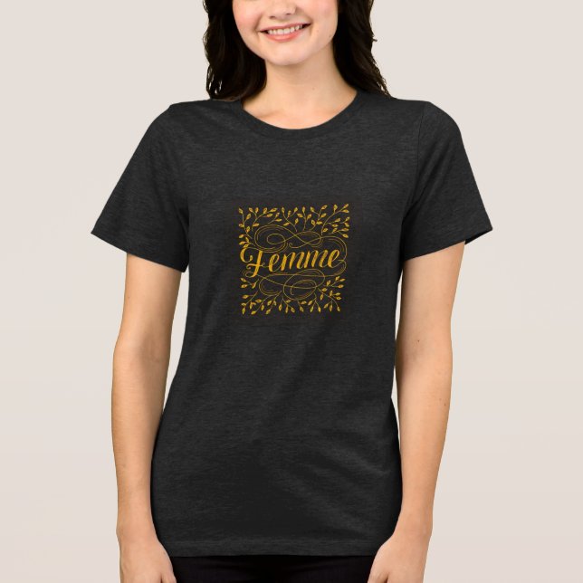 Bella+Canvas Tri-blend T-Shirt & Top (Framsida)