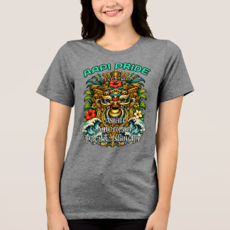 Bella+Canvas Tri-blend T-Shirt, Vit, Adult S T Shirt