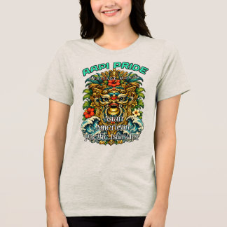 Bella+Canvas Tri-blend T-Shirt, Vit, Adult S T Shirt