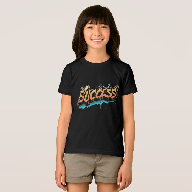 Bella+Canvas Ungdomsflickor T Shirt (Framsida Full)