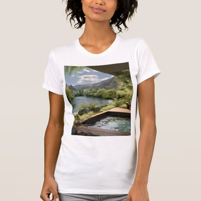 Bella+Canvas Women Slim Fit Tee (Framsida)