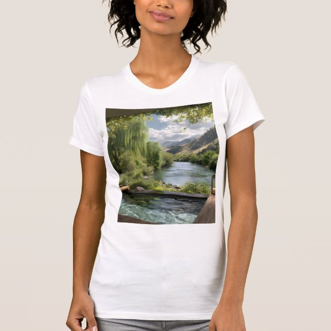 Bella+Canvas Women Slim Fit Tee (Framsida)