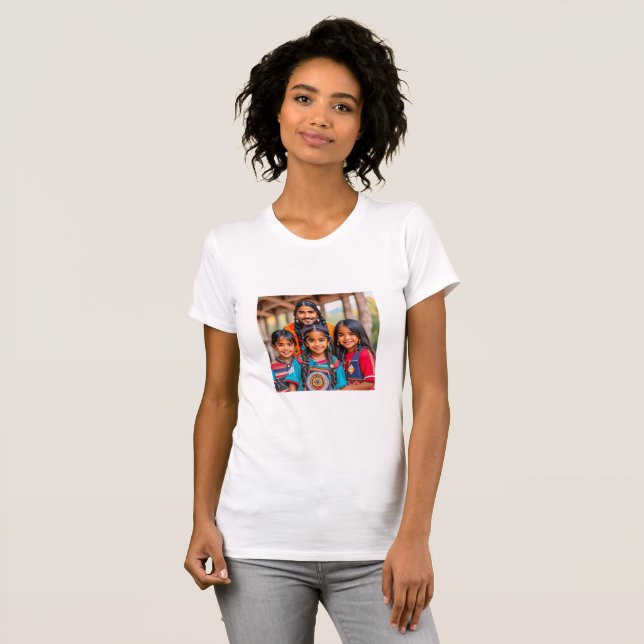 Bella+Canvas Women's Slim Fit Tee (Hel framsida)