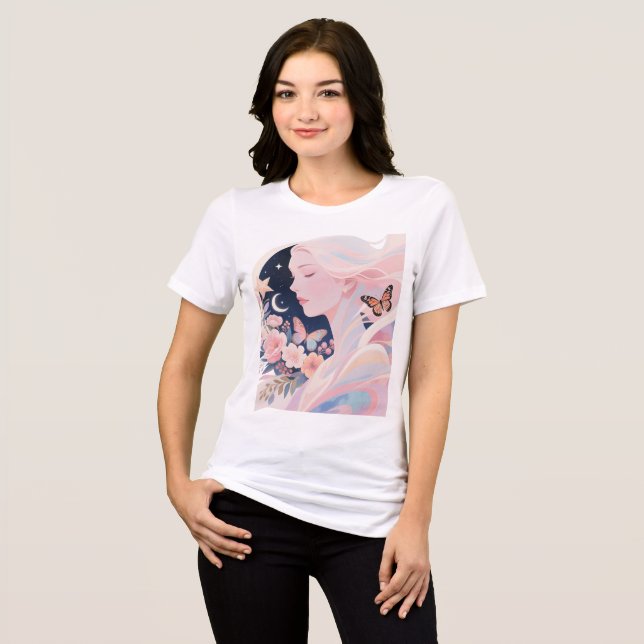 Bella+Canvas Women's Tri-blend T-Shirt (Framsida Full)