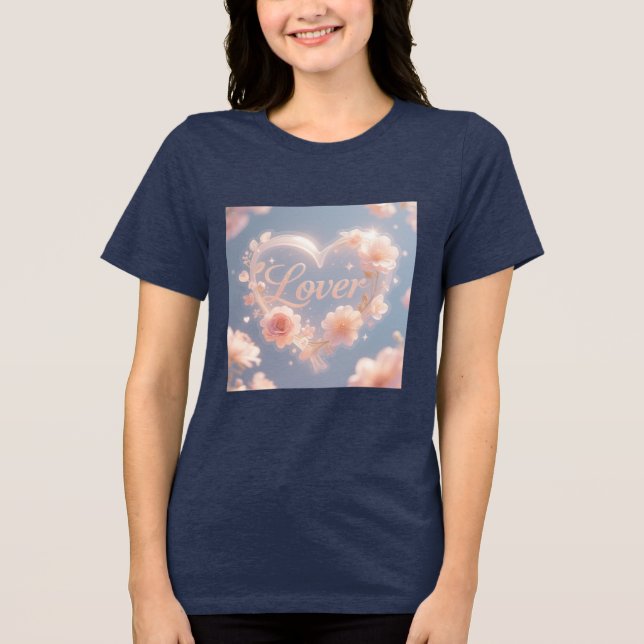 Bella+Canvas Women's Tri-blend T-Shirt (Framsida)