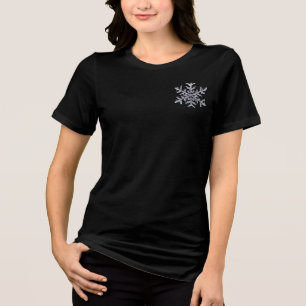 Bella+Canvas Women's Tri-blend T-Shirt, Solid Blac T Shirt