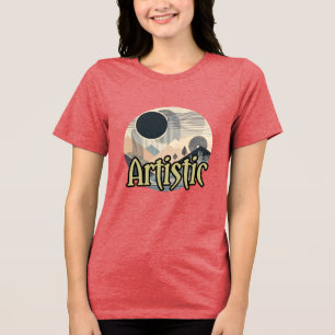 Bella+Canvas Women's Tri-blend T-Shirt, White, Adu T Shirt