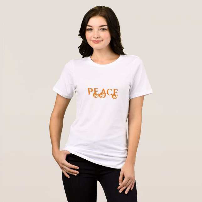 Bella+Canvas Women's Tri- T Shirt (Framsida Full)