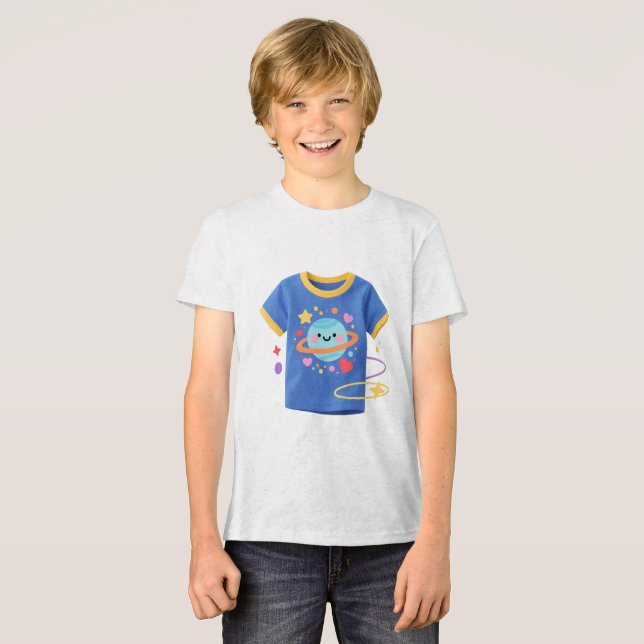 Bella+Canvas Youth Tri-blend T-Shirt (Framsida Full)