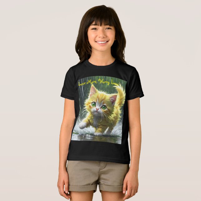 Bella+Canvas Youth Tri-blend T-Shirt (Framsida Full)