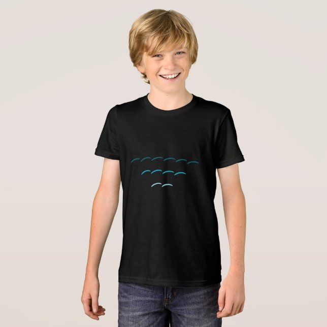 Bella+Canvas Youth Tri-blend T-Shirt (Framsida Full)