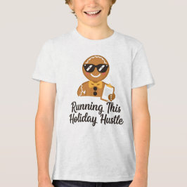 Bella+Canvas Youth Tri‑Blend T‑Shirt – Gingerbread T Shirt