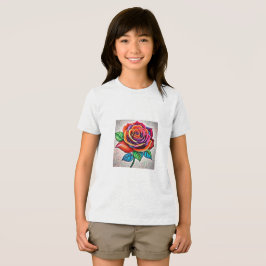 Bella+Canvas Youth Tri-blend T-Shirt, White Fleck T Shirt