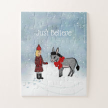 Bella & Daisy "Just Tro" Vinter Puzzle