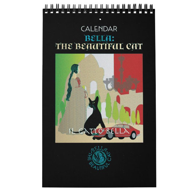 Bella: Den vackra kattkalendern Kalender (Omslag)