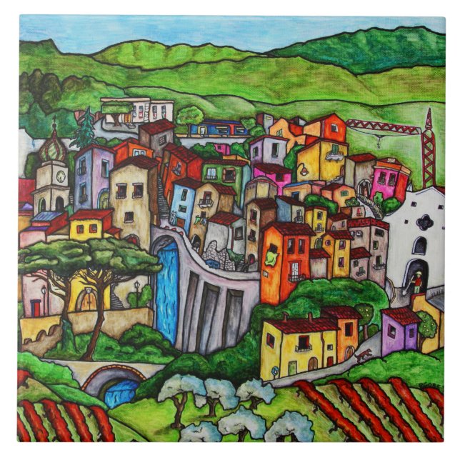 Bella Guardia Kakelplatta (Framsidan)