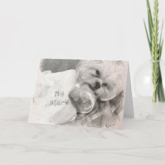 Bella hälsningkort kort