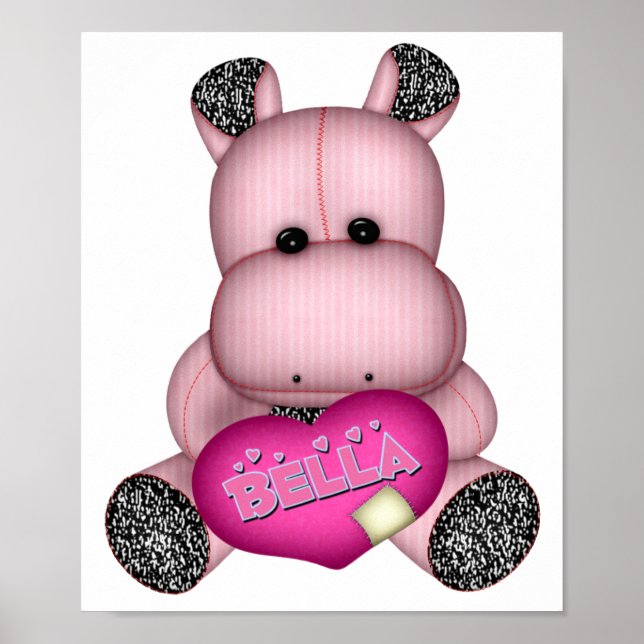 Bella Hippo Poster (Framsidan)