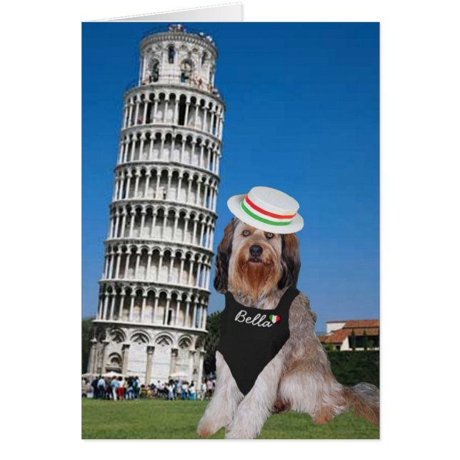 Bella i italien OBS kort (Framsidan)