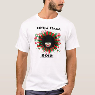 Bella Italia 2012 manarutslagsplats för en mer T Shirt
