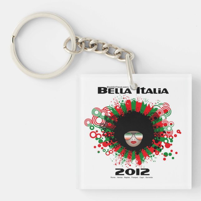 Bella Italia nyckelring 2012 (Framsidan)
