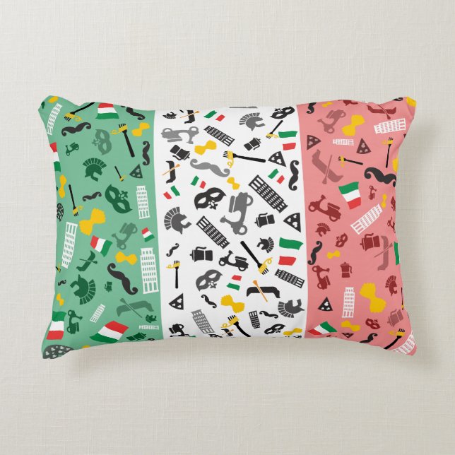 Bella Italia Prydnadskudde (Framsidan)