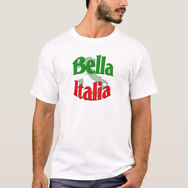 Bella Italia Tee Shirt (Framsida)