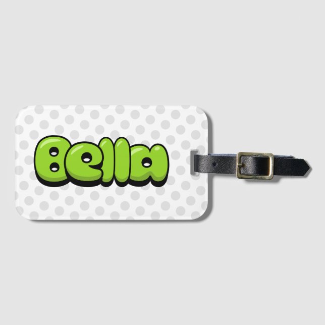 Bella Luggage Tag Bagagebricka (Framsida horisontal)