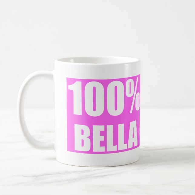 Bella namn kaffemugg (Vänster)