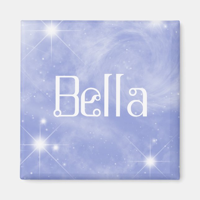 Bella Namn Magnet Editable | Startutrymme (Framsidan)