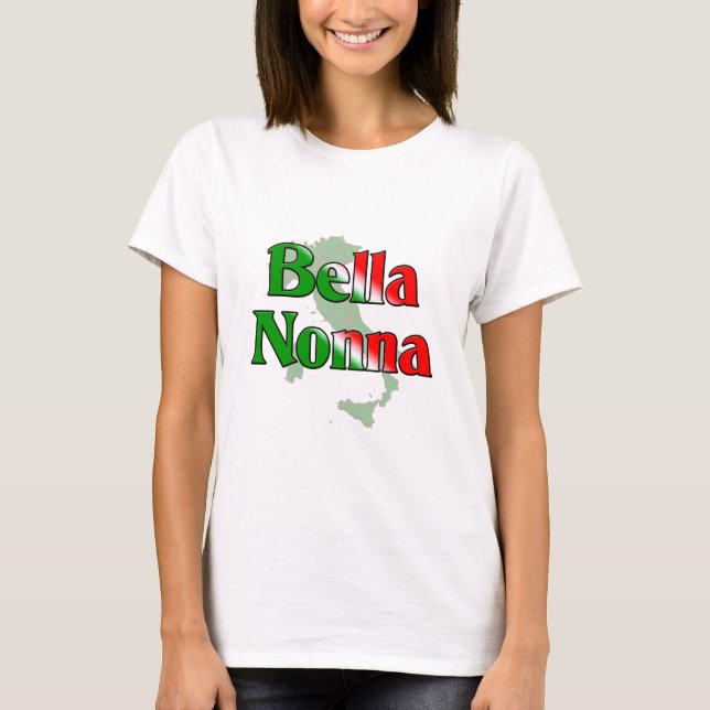 Bella Nonna Tee Shirt (Framsida)