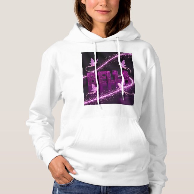 Bella - Personalized Hoodie – Gift for Her  T Shirt (Framsida)