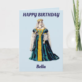 BELLA~ Personlig-födelsedagskort ~ Kort