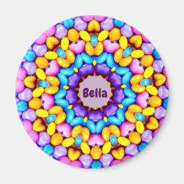 BELLA ~ Personlig Påsk Kaleidoscope~ Magnet