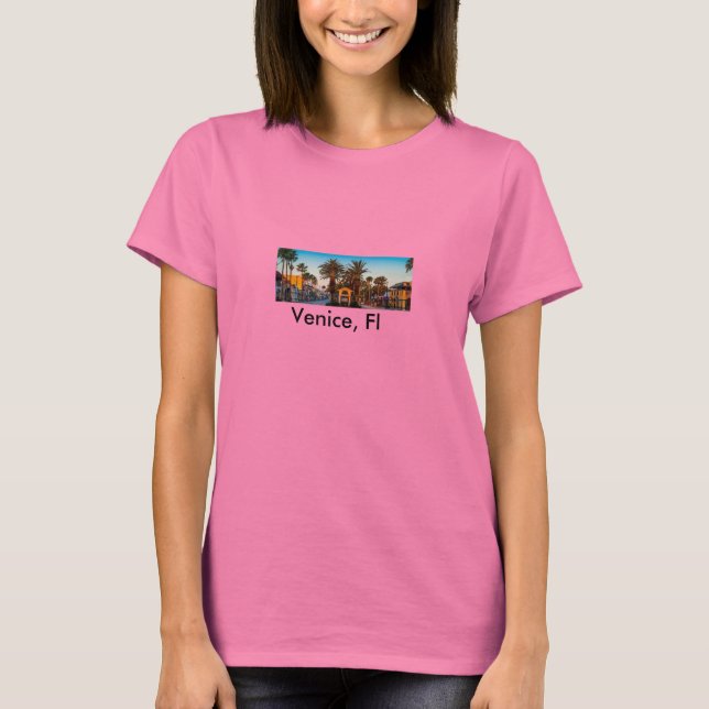 Bella Ringer T-Shirt, vit/svart för kvinnor Tee Shirt (Framsida)