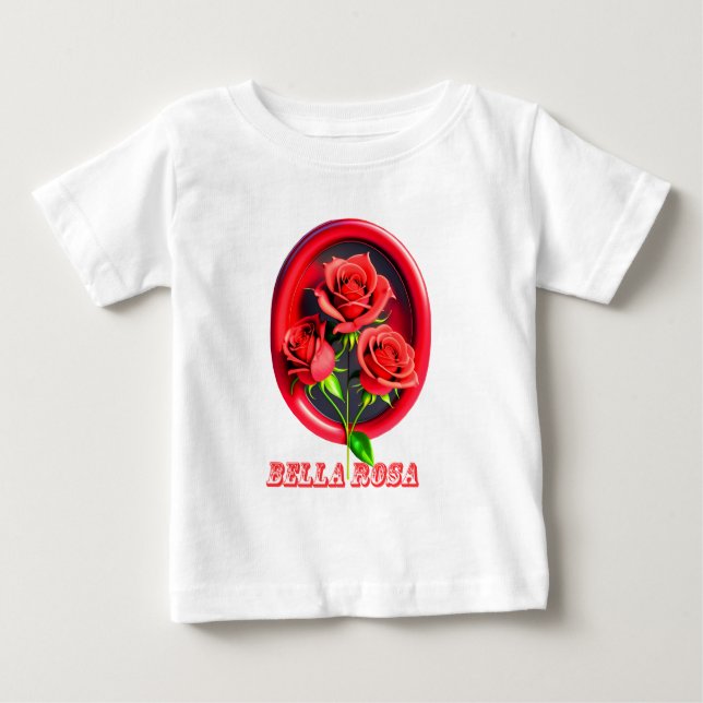 Bella Rosa T Shirt (Framsida)