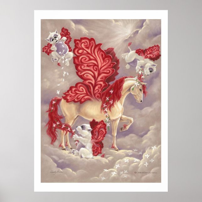 Bella Sara Anemone - tryckt Poster (Framsidan)