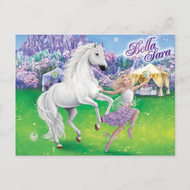 Bella & Sara Moonfaries Vykort (Framsida)