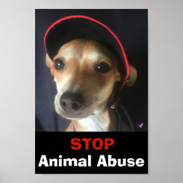 BELLA STOP POSTER DJURMISSBRUK
