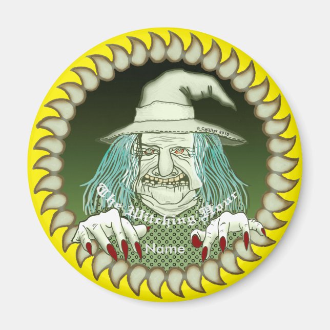 Bella Witch Ansikte magnet (Framsidan)