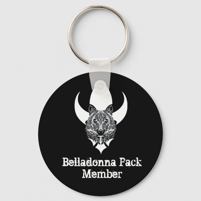 Belladonna Pack Keychain Nyckelring (Framsida)