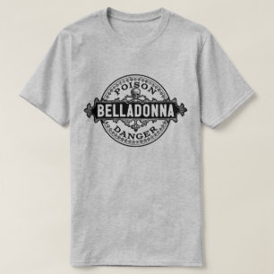 Belladonna Vintage Stil Poison Label Tee