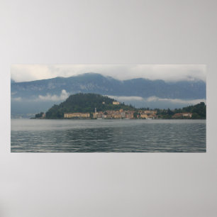 Bellagio i Fog Poster