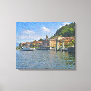 Bellagio Inkapslad Canvas Norra Italien