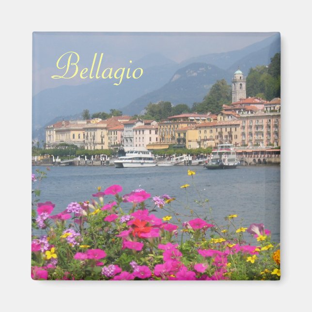 Bellagio Italien magnet (Framsidan)