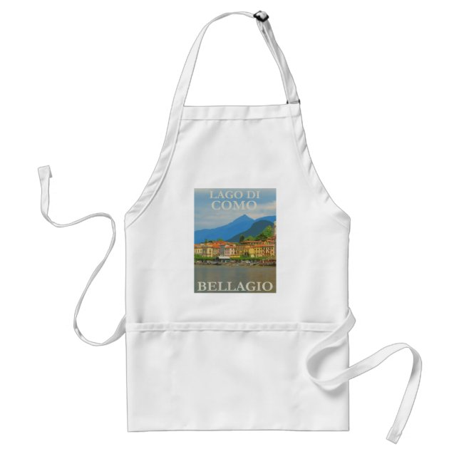 Bellagio Italien Poster Apron Förkläde (Framsidan)