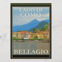 Bellagio Italien Poster