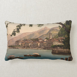 Bellagio mig, sjö Como, Lombardy, italien Lumbarkudde