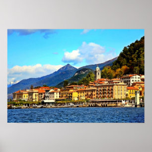 Bellagio på Sjö Como Poster